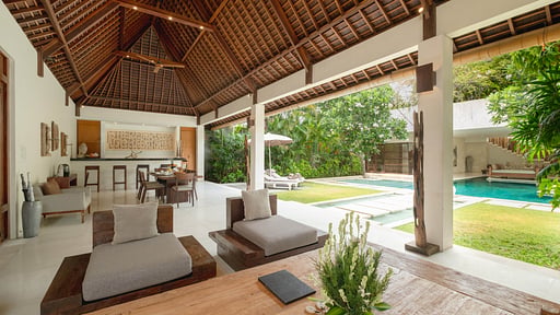 Nyaman Villa 8 Ruang tamu