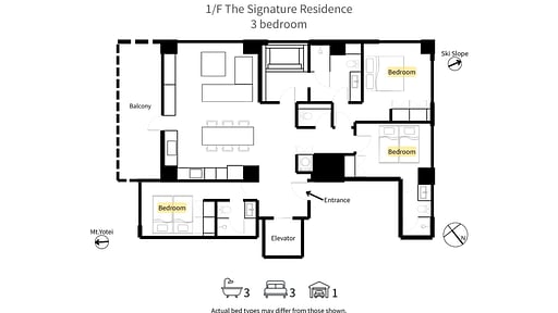 Powder Loft 3 Floor plan