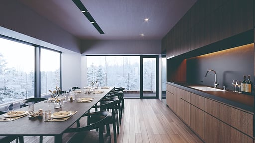 Powder Loft 5 Bedroom IV Dining area