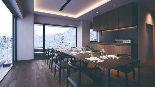 Powder Loft 5 Bedroom IV Dining area