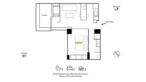 Powder Loft Garden 2 Floor plan