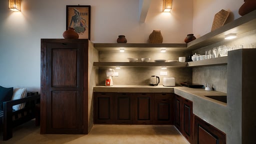 Red Parrot Beach Villa Kitchen