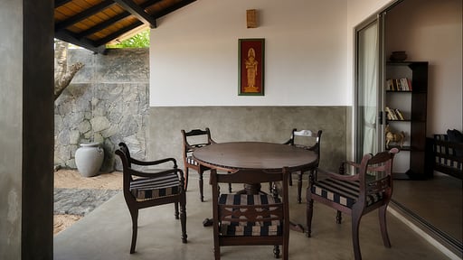 Red Parrot Beach Villa Dining area