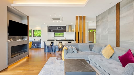 Miko Chalet Living room