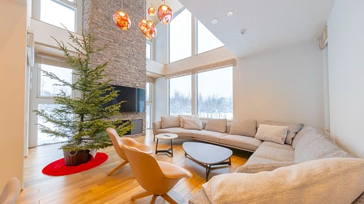 Rusutsu Chalet Rose Villa Living room