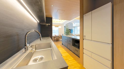 Rusutsu Chalet Rose Villa Kitchen