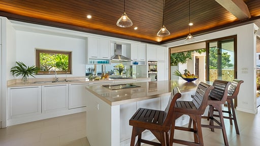 San Suk Villa Kitchen