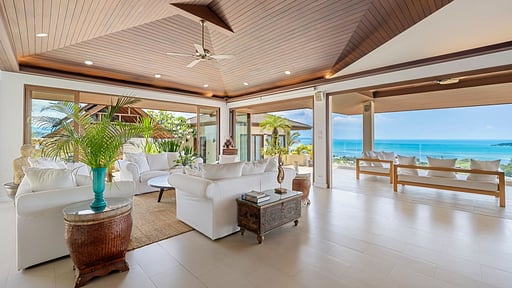 San Suk Villa Living room