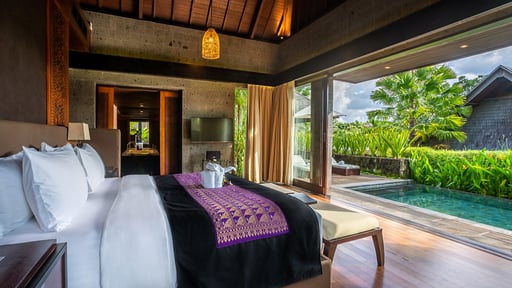 Sanctoo Garden Pool Villa Bedroom 1