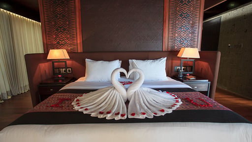 Sanctoo Garden Pool Villa Bedroom 1