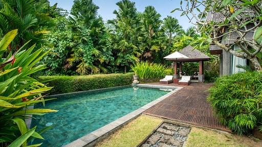 Sanctoo Riverside Pool Villa Schwimmbad