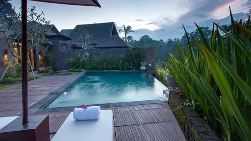 Sanctoo Riverside Pool Villa Schwimmbad