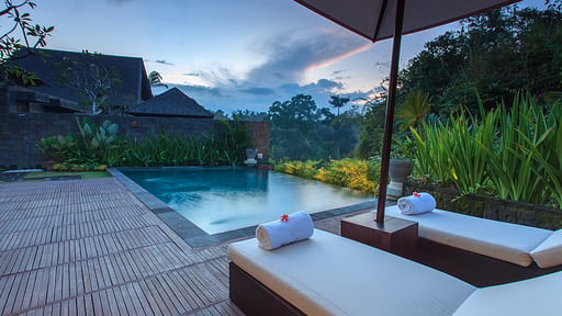 Sanctoo Riverside Pool Villa Schwimmbad