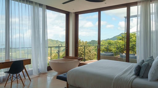 Selong Selo Family Villa 2 Camera da letto 1