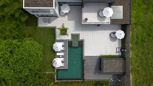 Selong Selo Family Villa 5 Drone pictures
