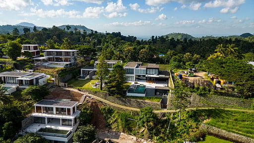 Selong Selo Family Villa 5 Drone pictures