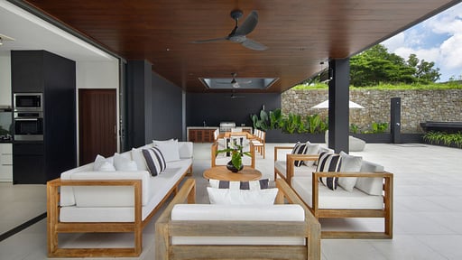 Selong Selo Family Villa 5 Terrace/Veranda