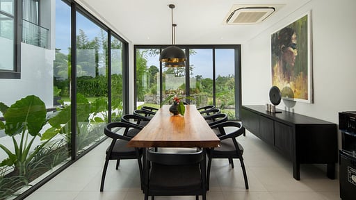 Selong Selo Family Villa 5 Dining area