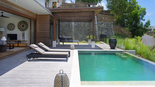 Selong Selo Villa 2 Swimming pool