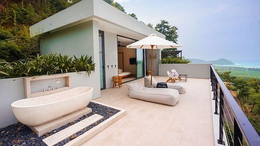 Selong Selo Villa 4 Terrace/Veranda