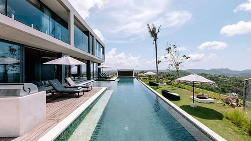 Selong Selo Villa 5 Swimming pool