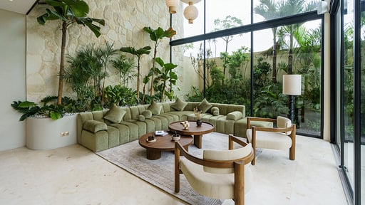 The Arch Villa Living room