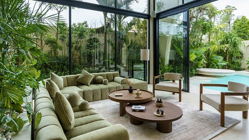The Arch Villa Living room