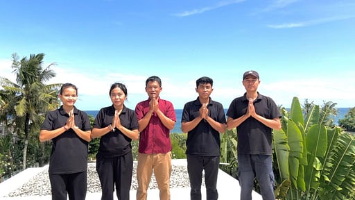 The Beach Villa Cemagi Villa staff