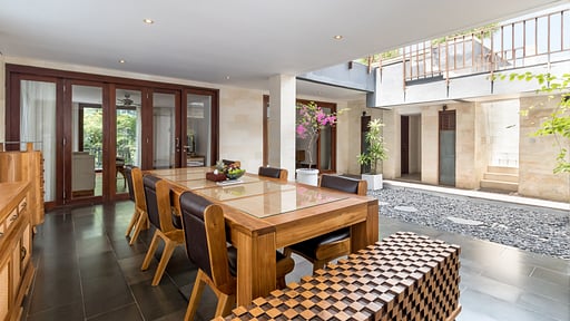 The Chands Three Dining area