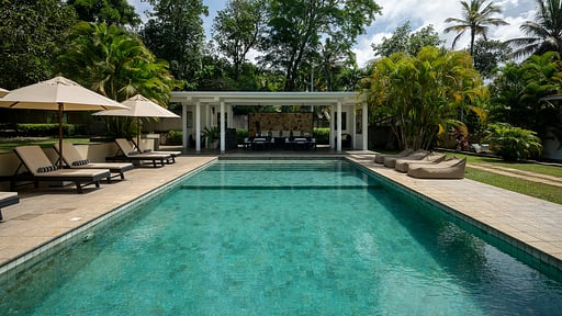 The Deco House Kolam renang