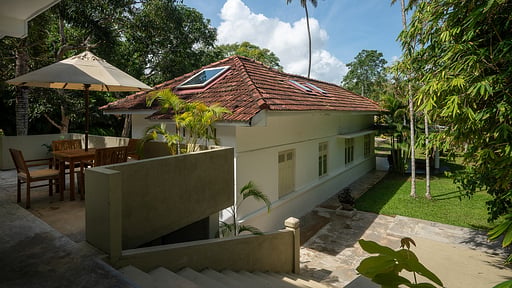 The Deco House Teras/Balkon