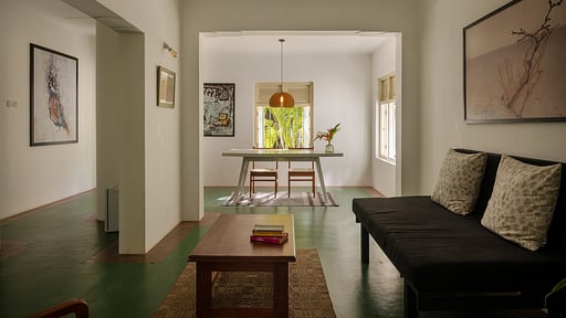 The Deco House Ruang tamu