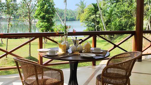 The Lake House Dining area