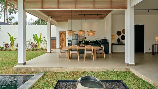 The Loft Harmony Dining area