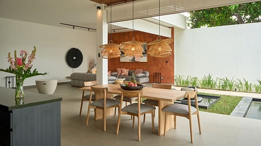 The Loft Harmony Dining area