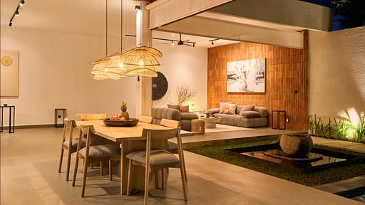 The Loft Harmony Dining area