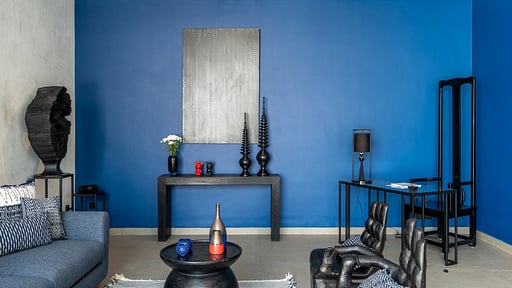 The Loft Indigo Woonkamer