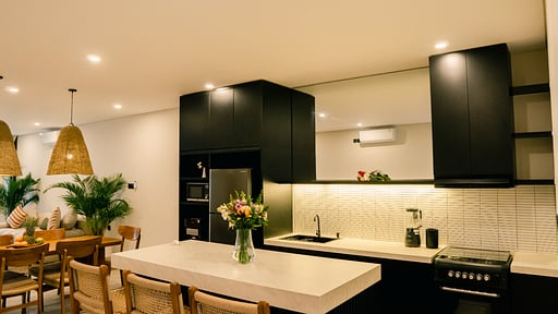 The Menuai Bali Villa Kitchen