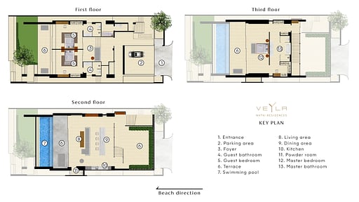 Veyla - Sea Villa Floor plan