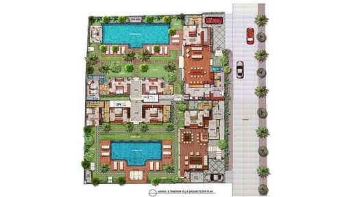 Villa Abagram Floor plan