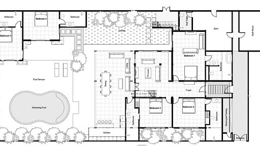 Villa Amaya Floor plan