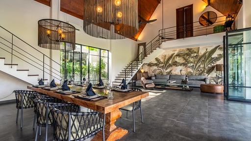 Villa Anam Tiga Dining area