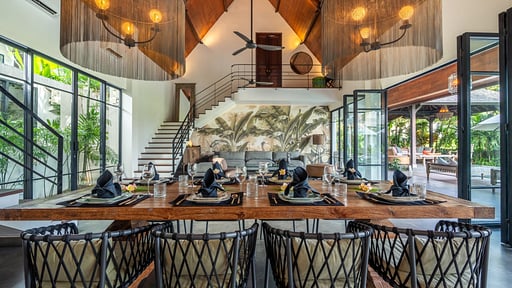Villa Anam Tiga Dining area