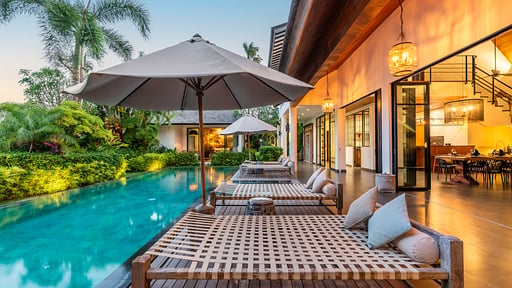 Villa Anam Tiga Swimming pool