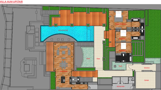 Villa Aum Floor plan