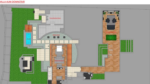 Villa Aum Floor plan