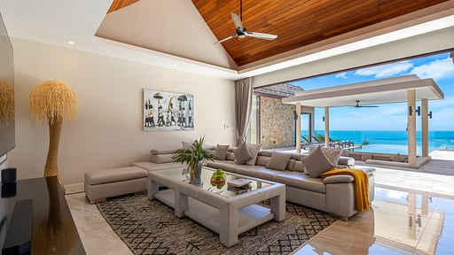 Villa Awan Tujuh Woonkamer