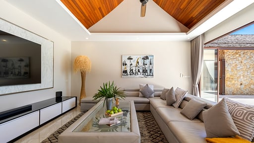 Villa Awan Tujuh Woonkamer