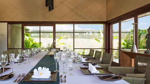 Villa Bayu Gita Beachfront Zona pranzo