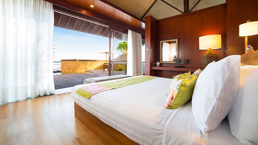 Villa Bayu Gita Beachfront Camera da letto 1